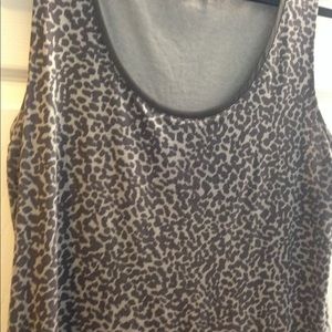 Banana Republic grey/charcoal top